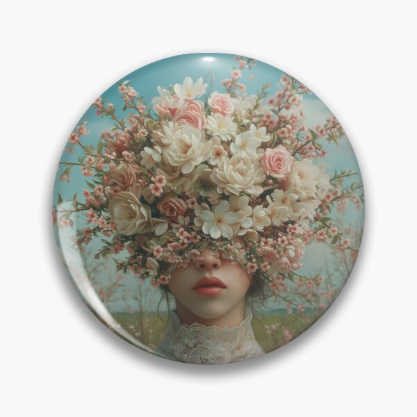 Item preview, In Bloom - Edición Orquídea Cabeza de Flor designed and sold by Altered Pixels.