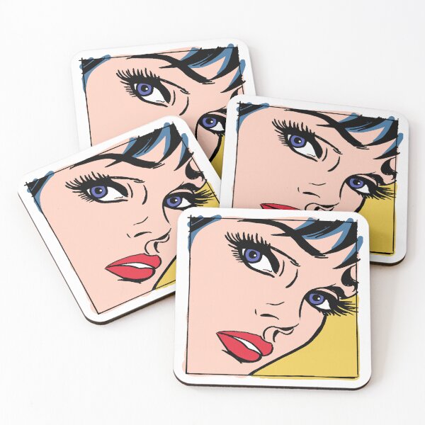 Item preview, Pop Art Girl - Pixie - Cutlooseart Illustration By Peter Taylor Ward designed and sold by cutlooseart.