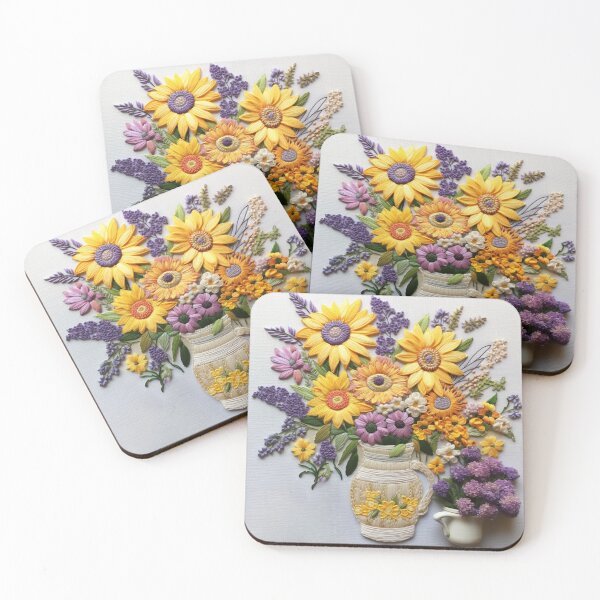 Item preview, Burst of Sunflowers Arrangement designed and sold by NDMDesignStudio.
