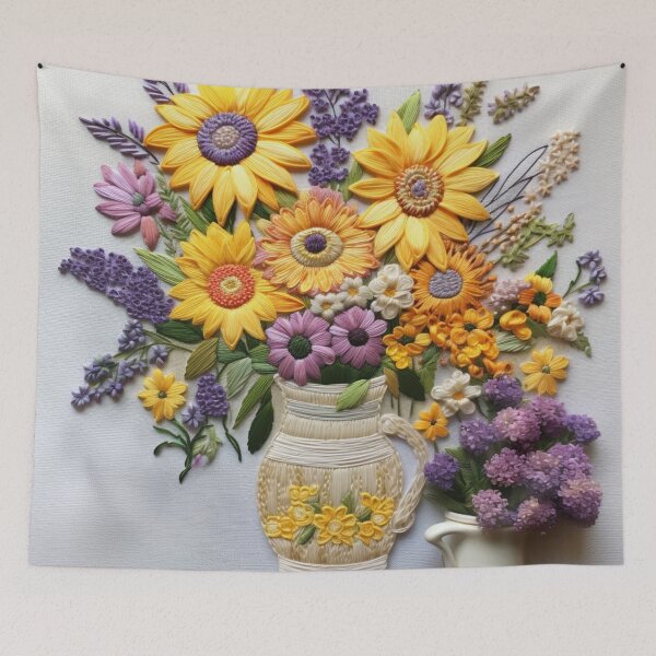 Item preview, Burst of Sunflowers Arrangement designed and sold by NDMDesignStudio.
