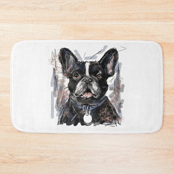 Item preview, French Bulldog Dark designed and sold by TraceyMackieArt.