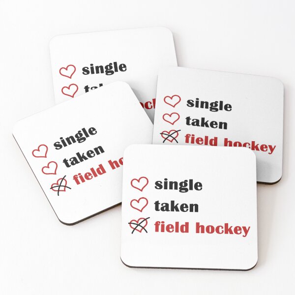 Item preview, Single Taken Field Hockey designed and sold by EmeraldeaArt.