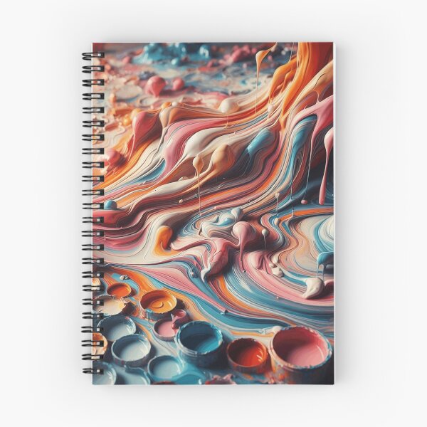 Item preview, Colorful Swirls of Spilled Art designed and sold by Lyavalio.
