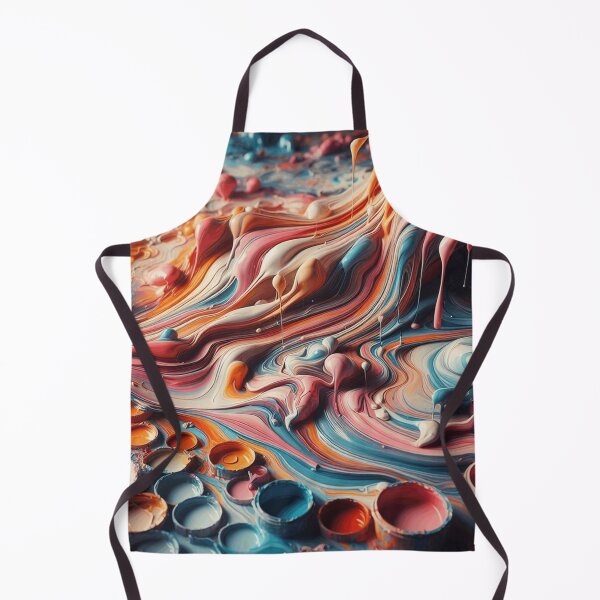 Item preview, Colorful Swirls of Spilled Art designed and sold by Lyavalio.