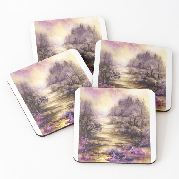 Item preview, Watercolor Landscape Painting - original by Krista Robertson designed and sold by Krista Robertson.