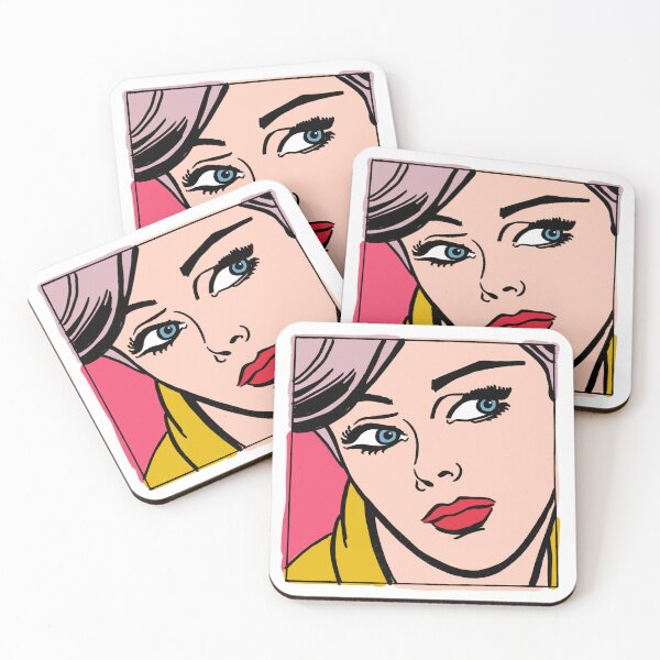 Item preview, Pop Art Girl - Sandy - Cutlooseart Illustration By Peter Taylor Ward designed and sold by cutlooseart.