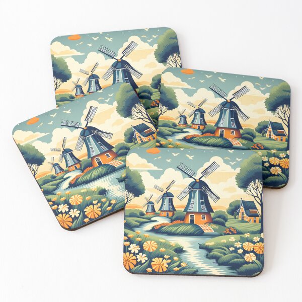 Item preview, Stylized Windmill Design  designed and sold by GPrint001.