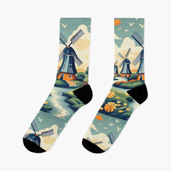Item preview, Stylized Windmill Design  designed and sold by GPrint001.