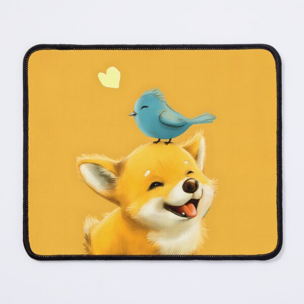 Item preview, Cute Corgi with bird friend designed and sold by Anicue.