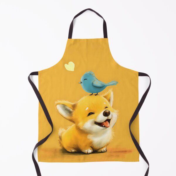 Item preview, Cute Corgi with bird friend designed and sold by Anicue.