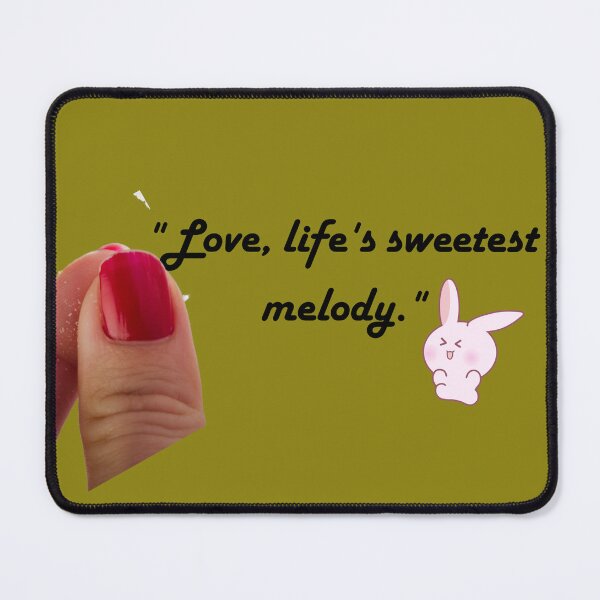 Item preview, Love, life's sweetest melody. designed and sold by ViralDolphinCo.