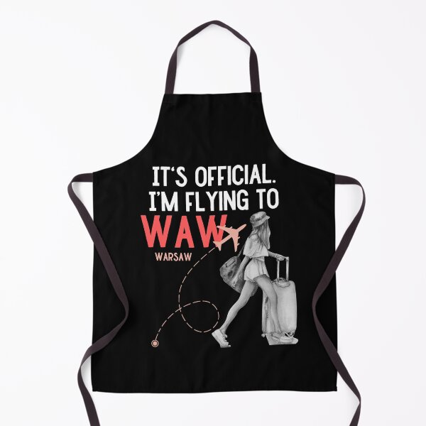 Item preview, It is official. Im flying to Warsaw WAW designed and sold by youraircraftart.
