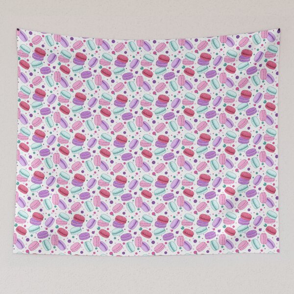 Item preview, Macarons on White designed and sold by lisanganart.