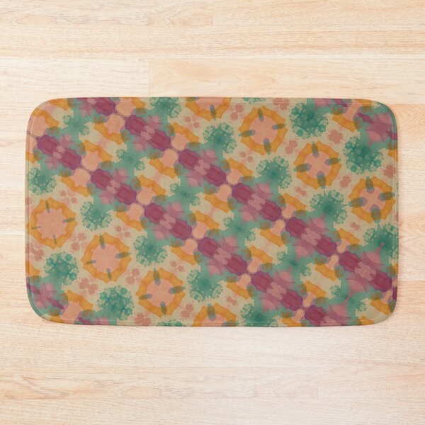 Item preview, Vintage Inspired Abstract Design Pattern, Colorful Textile Print, Bohemian Springtime Pastel Pattern designed and sold by abartisanstudio.