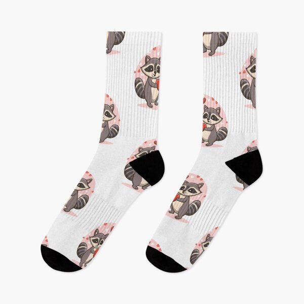 Item preview, Valentine Raccoons designed and sold by PulseGraph.