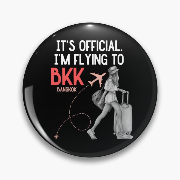 Item preview, It is official. Im flying to Bangkok BKK designed and sold by youraircraftart.