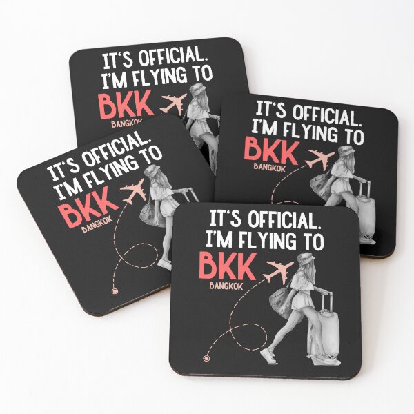 Item preview, It is official. Im flying to Bangkok BKK designed and sold by youraircraftart.