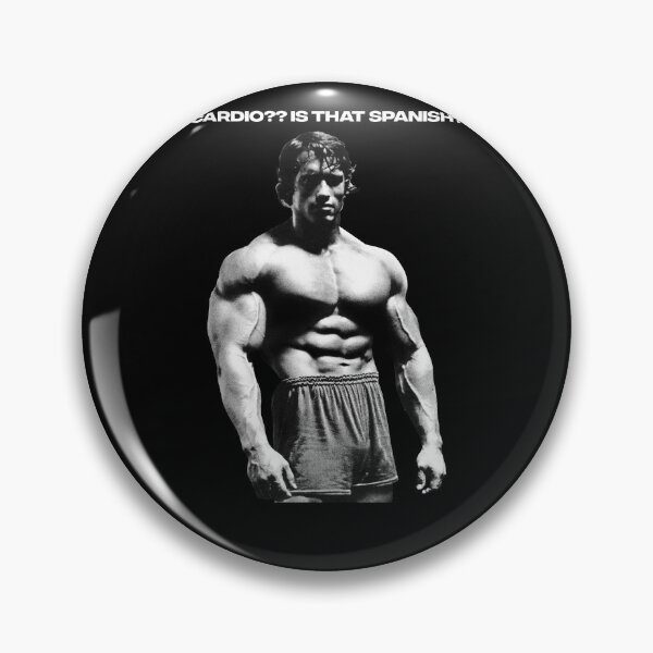 Item preview, Cardio?? is that Spanish? Arnold Schwarzenegger Fan art designed and sold by HuzaifaNaveedh.