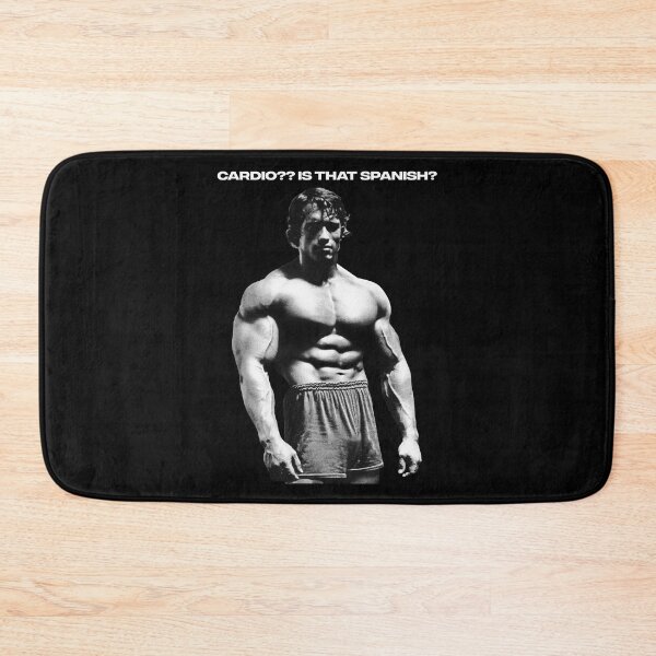 Item preview, Cardio?? is that Spanish? Arnold Schwarzenegger Fan art designed and sold by HuzaifaNaveedh.