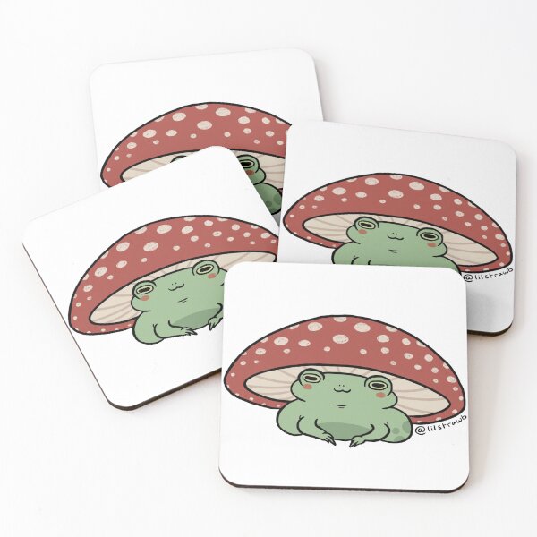 Item preview, Mushroom Hat frog designed and sold by k0dama.