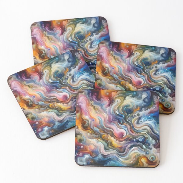 Item preview, Cosmic dance of color and shapes designed and sold by Lyavalio.