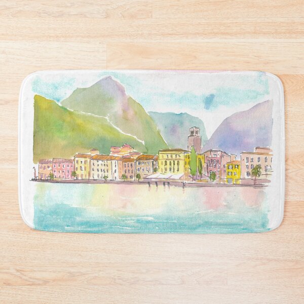 Item preview, Riva del Garda Scenic view from Lago designed and sold by artshop77.
