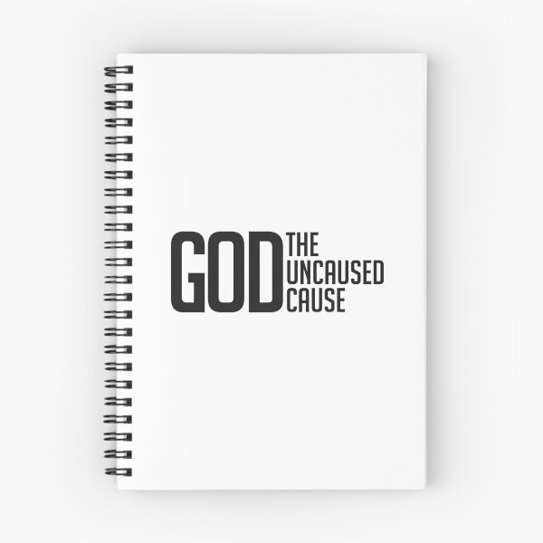 Item preview, Christian Apologetics The Uncaused Cause (Black Font) designed and sold by CMTees.