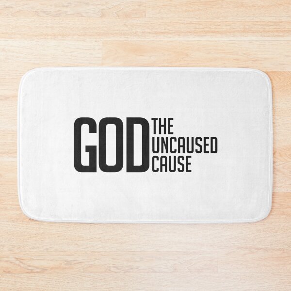 Item preview, Christian Apologetics The Uncaused Cause (Black Font) designed and sold by CMTees.