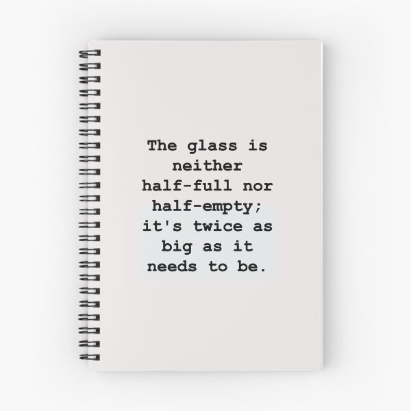 Item preview, Phrases empty full glass designed and sold by FanCollection.