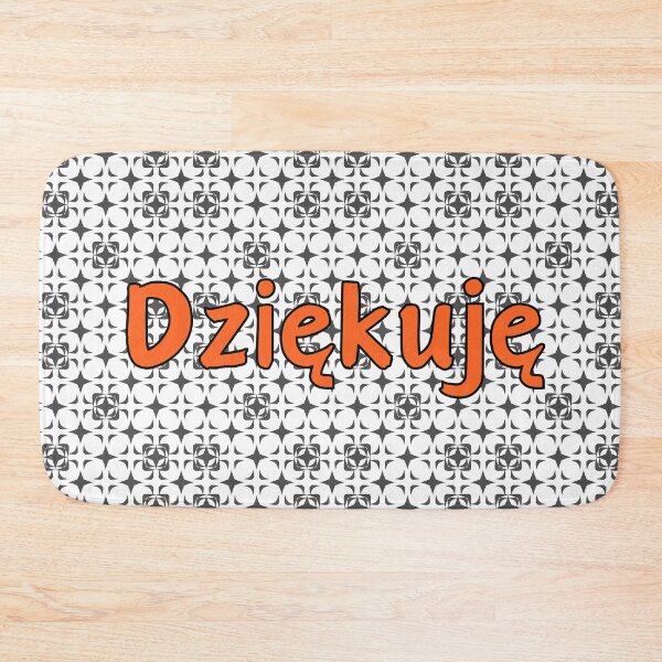 Item preview, Dziękuję, thank you in Polish language, Polish thank you designed and sold by Pommallina.