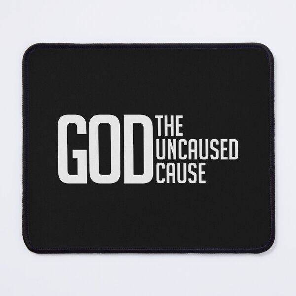 Item preview, Christian Apologetics The Uncaused Cause (White Font) designed and sold by CMTees.