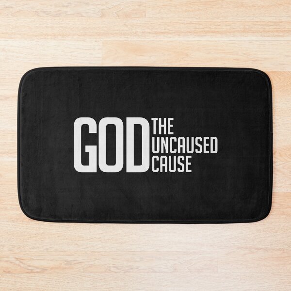 Item preview, Christian Apologetics The Uncaused Cause (White Font) designed and sold by CMTees.