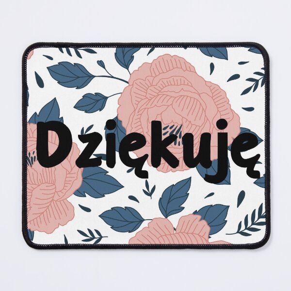 Item preview, Dziękuję, thank you in Polish language, Polish thank you designed and sold by Pommallina.