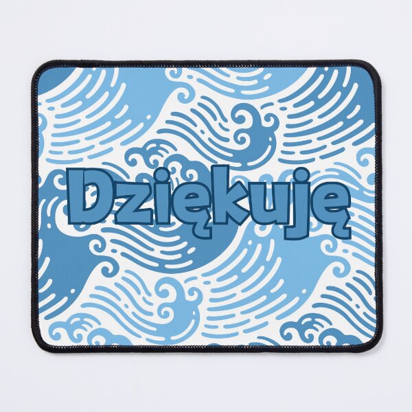 Item preview, Dziękuję, thank you in Polish language, Polish thank you designed and sold by Pommallina.