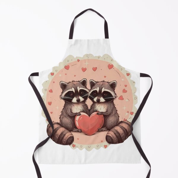 Item preview, Valentine Raccoons designed and sold by PulseGraph.