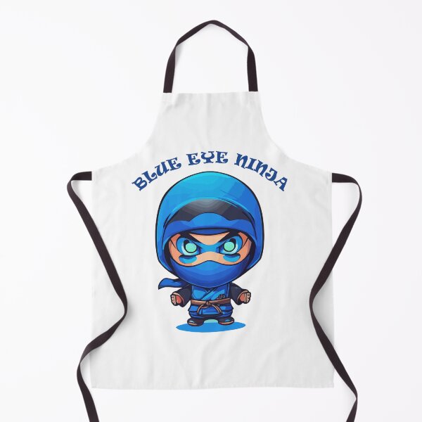 Item preview, Blue Eye Ninja - Blue Eye Samurai designed and sold by Hauntingly Cute.
