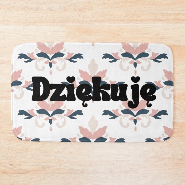 Item preview, Dziękuję, thank you in Polish language, Polish thank you designed and sold by Pommallina.