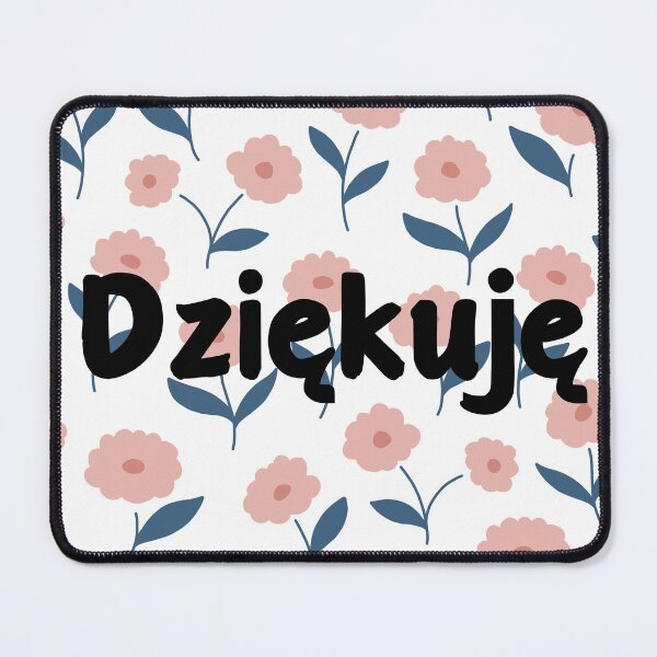 Item preview, Dziękuję, thank you in Polish language, Polish thank you designed and sold by Pommallina.