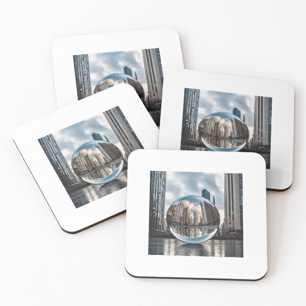 Item preview, Cityscape Reflection in Bubble designed and sold by Anderson Imagery  Co.