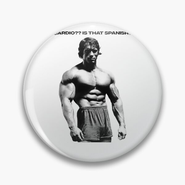 Item preview, Cardio?? is that Spanish? Arnold Schwarzenegger Fan art designed and sold by HuzaifaNaveedh.