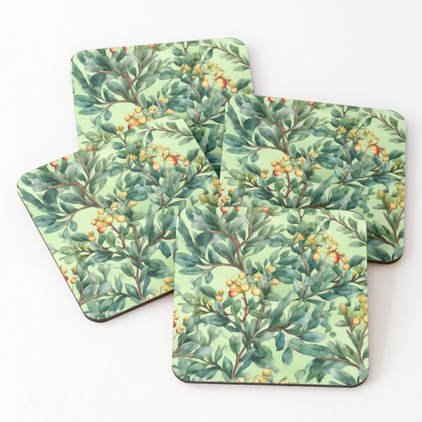 Item preview, green mimosa bush  designed and sold by elegantpaterns.