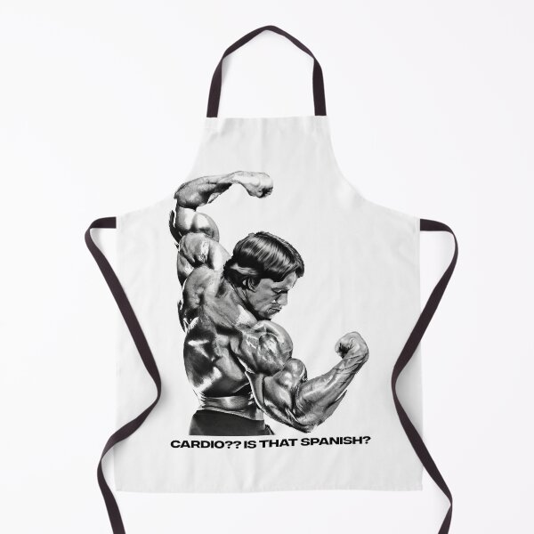 Item preview, Cardio?? is that Spanish? Arnold Schwarzenegger Fan art designed and sold by HuzaifaNaveedh.