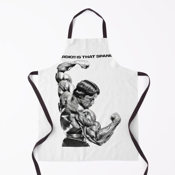 Item preview, Cardio!! is that Spanish? Arnold Schwarzenegger Fan art designed and sold by HuzaifaNaveedh.