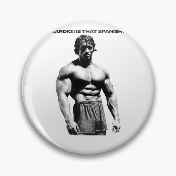 Item preview, Cardio!! is that Spanish? Arnold Schwarzenegger Fan art designed and sold by HuzaifaNaveedh.