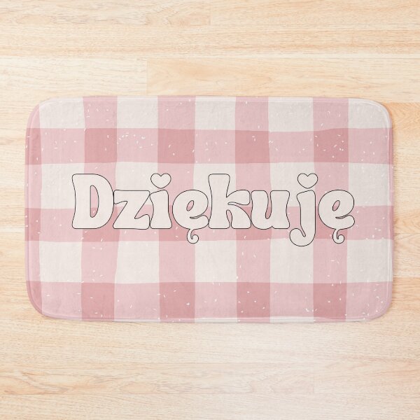 Item preview, Dziękuję, thank you in Polish language, Polish thank you designed and sold by Pommallina.
