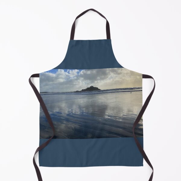 Item preview, St Michael's Mount view from the beach designed and sold by Happyoninside.