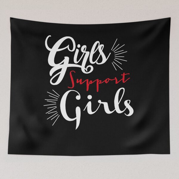 Item preview, Las niñas apoyan a niñas designed and sold by Kieran Abbott.