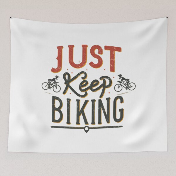 Item preview, Copy of Just Keep Biking Bicycle 2 designed and sold by Psycho-Crazy.