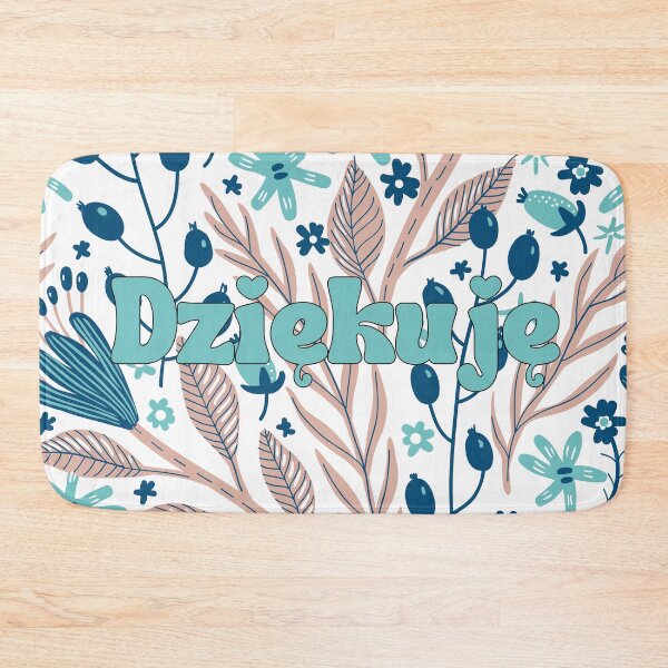 Item preview, Dziękuję, thank you in Polish language, Polish thank you designed and sold by Pommallina.