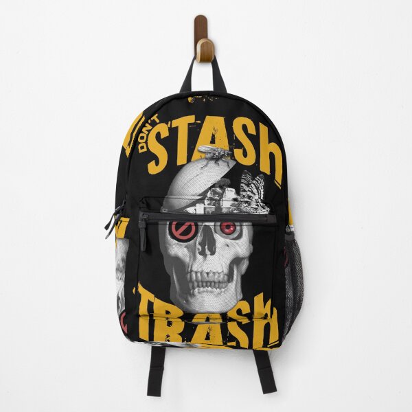Item preview, Don't Stash Trash - Critical Thinker Skull designed and sold by InkyGenies.